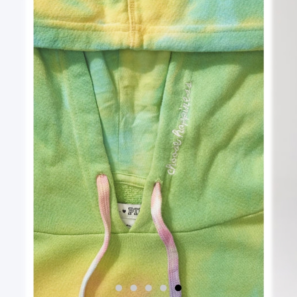 VS PINK SPIRITUAL GANGSTER X PINK COLLAB HOODIE DRESS - Picture 5 of 9